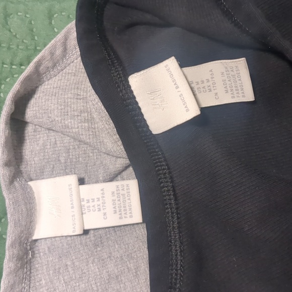 Set of 2 H&M bodysuits size medium - Picture 10 of 10